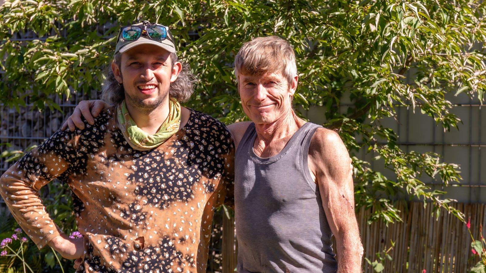 Wanja Wolf und Thomas Morshäuser, das Team von Baumpflege Miraculix